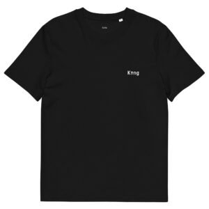 King | Unisex organic cotton t-shirt