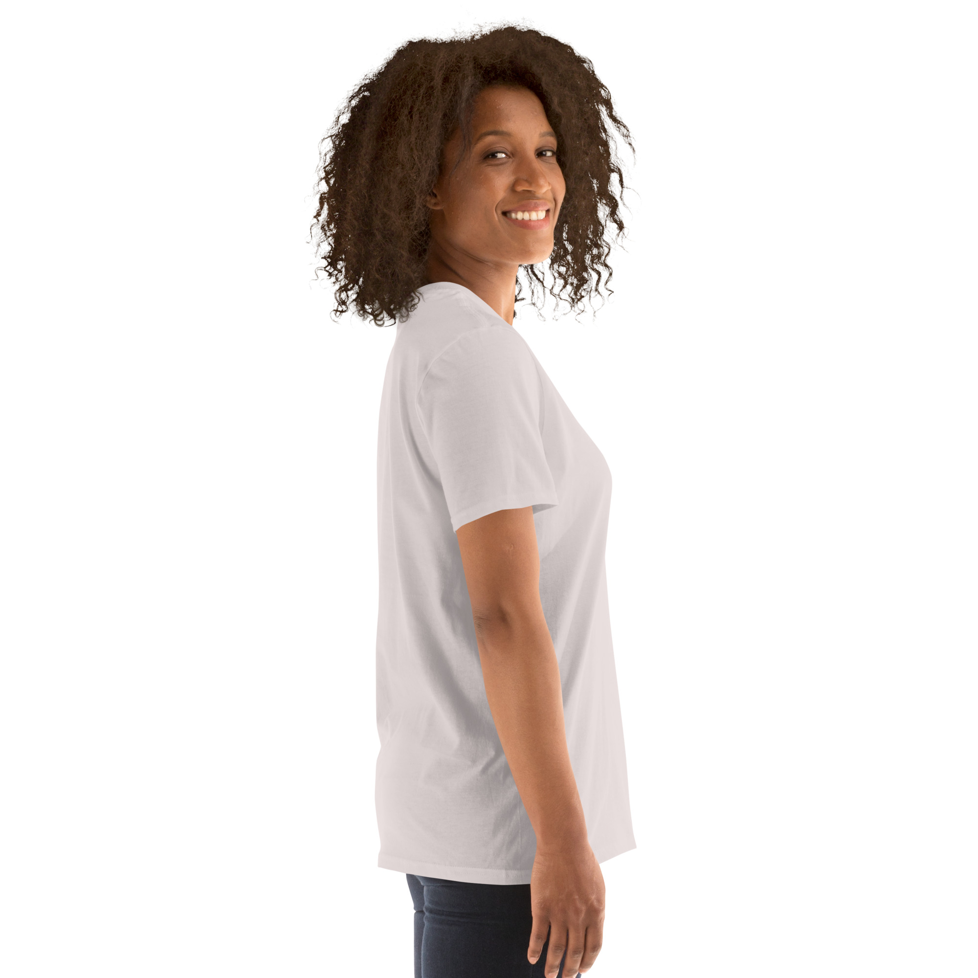 Smiling Mountain | Cute Mountain Unisex T-Shirt - Image 8
