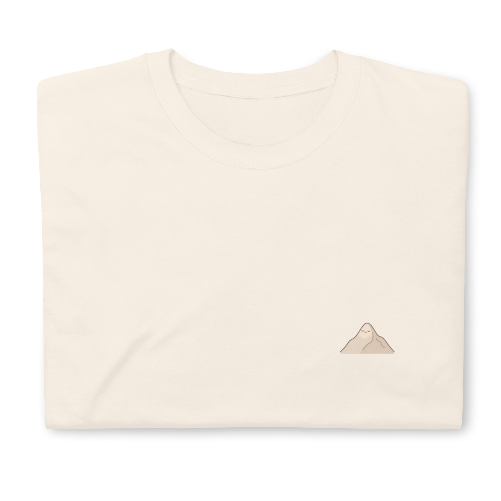 Smiling Mountain | Cute Mountain Unisex T-Shirt - Image 4